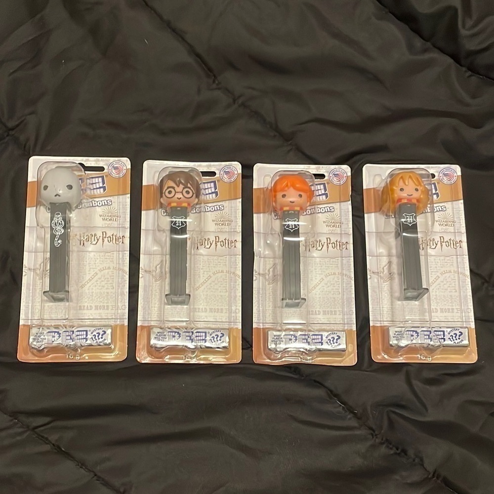Set of 4 Harry Potter Character Pez Dispensers